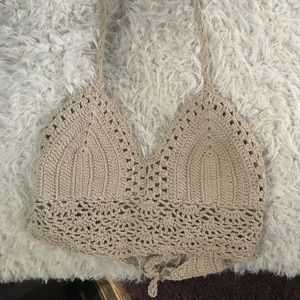 Crochet Halter Top Without Padding